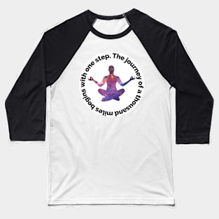 Inspirational Phrase - Lao Tzu Baseball T-Shirt